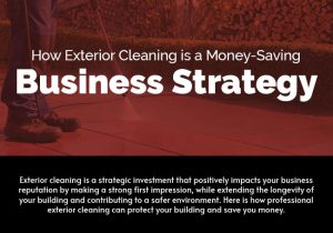 How Exterior Cleaning is a Money-Saving Business Strategy